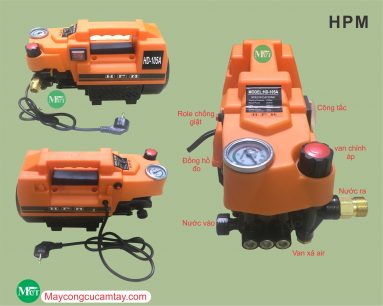 Máy rửa xe đa năng HPM-HD-105A chính hãng